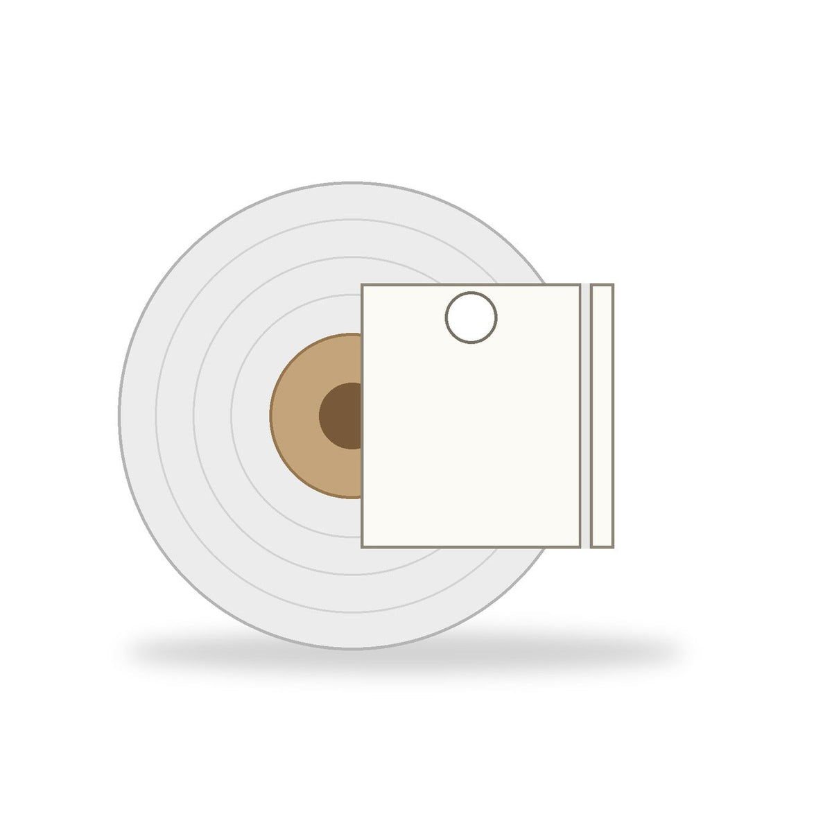 2.4 × 2 Direct thermal Paper Hang Tag — 03-02-1867