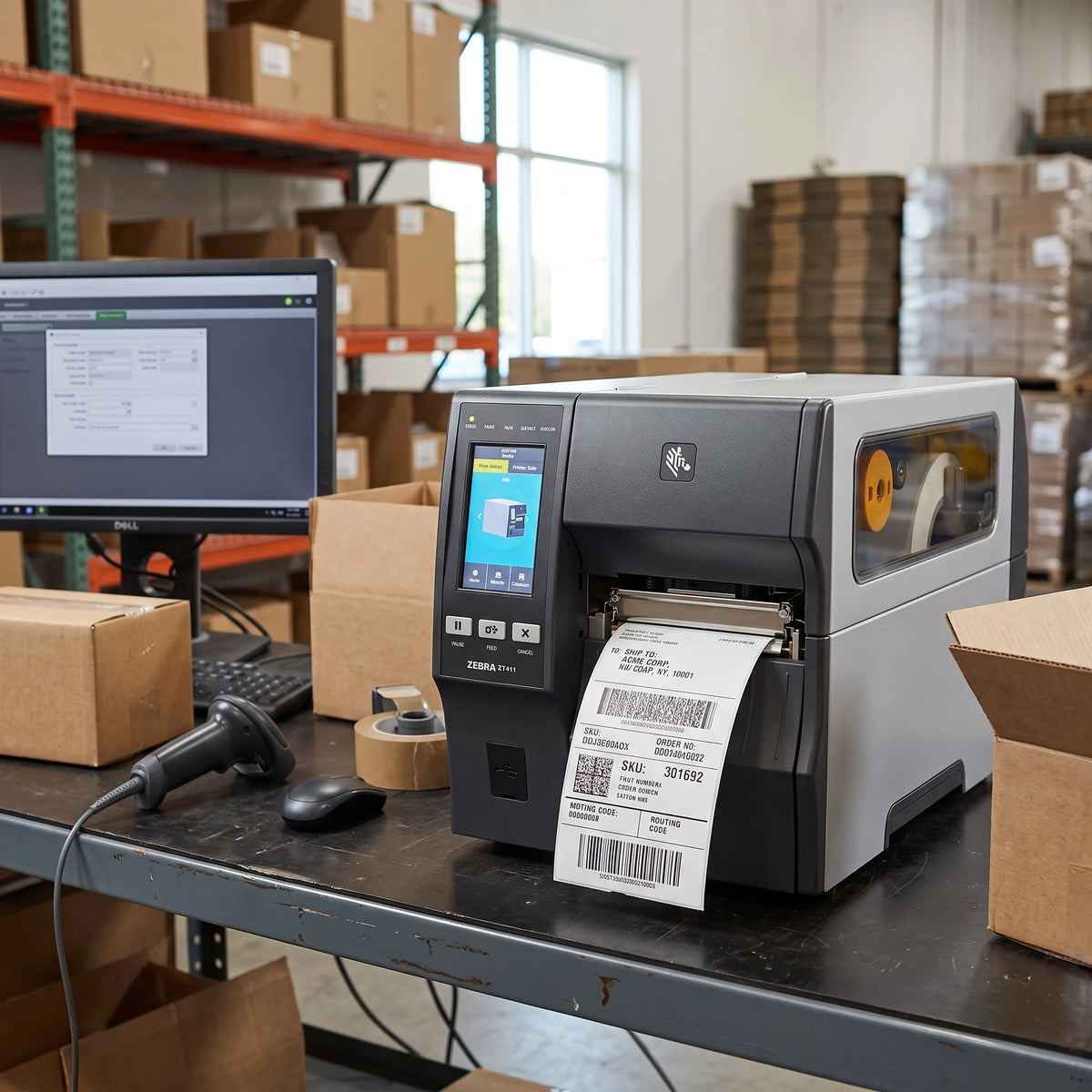 Zebra ZT411 Industrial / Commercial Thermal Label Printer