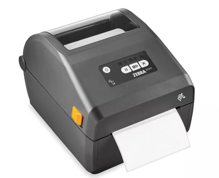 Zebra ZD421 Thermal Label Printer ZD-421 + Driver & Manual - ZD421 Front side