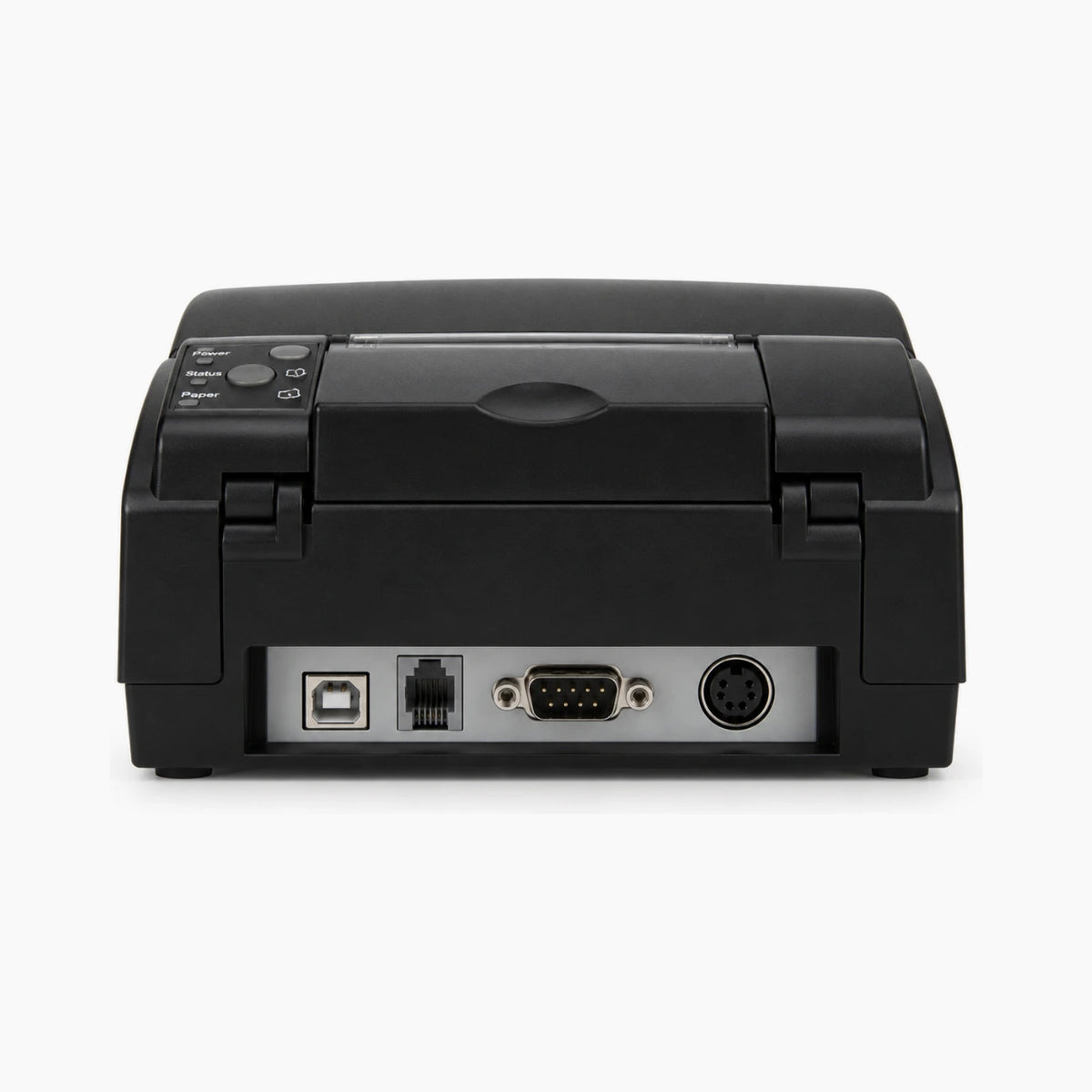 Addmaster thermal bank teller validation printer, rear view