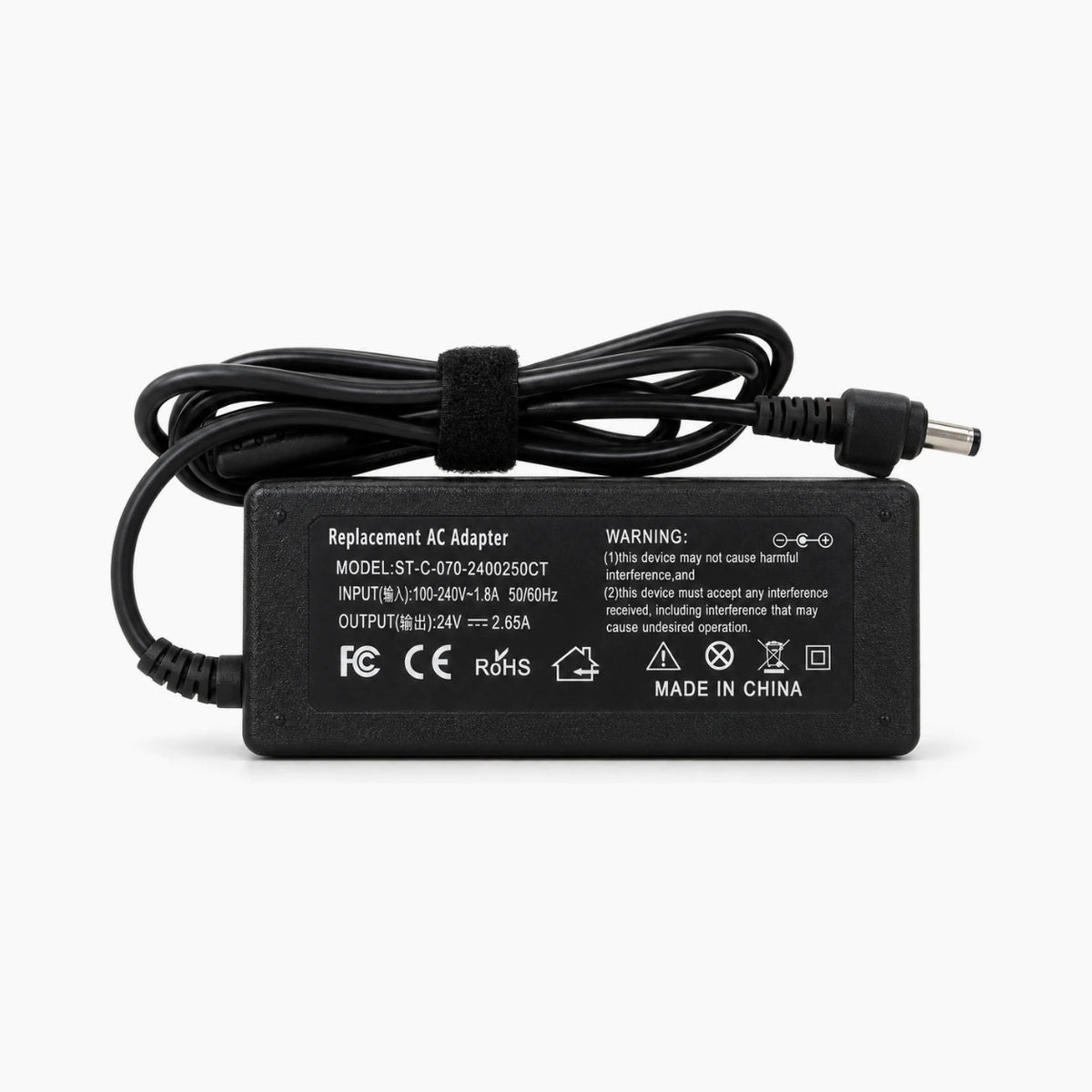 Fujitsu power supply front view
