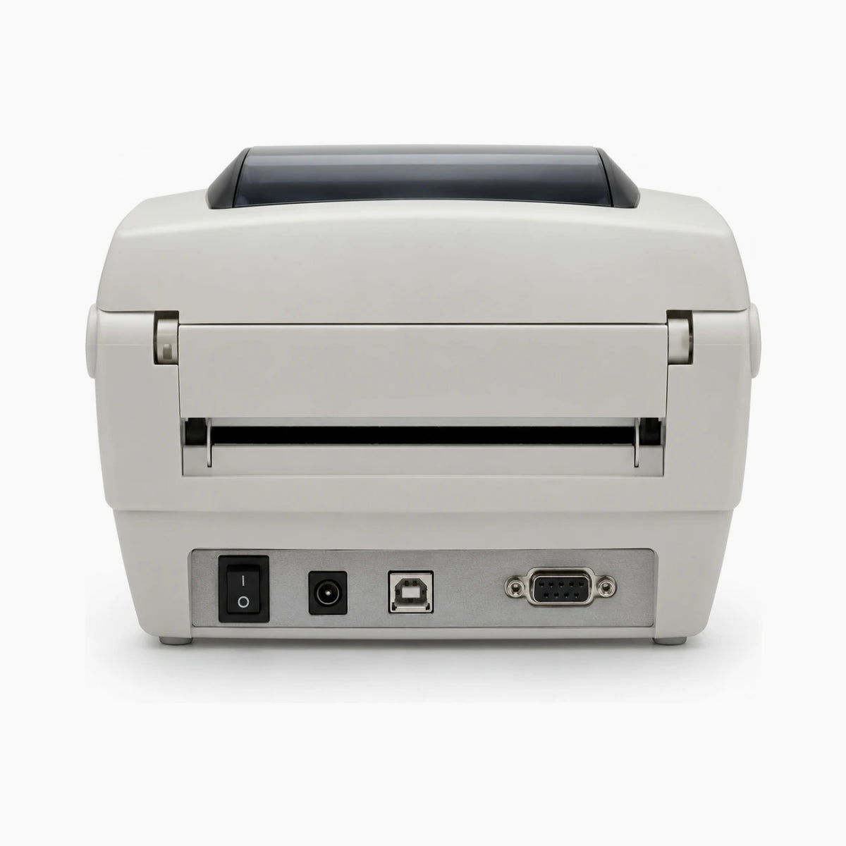 Zebra GC420t thermal transfer label printer rear view