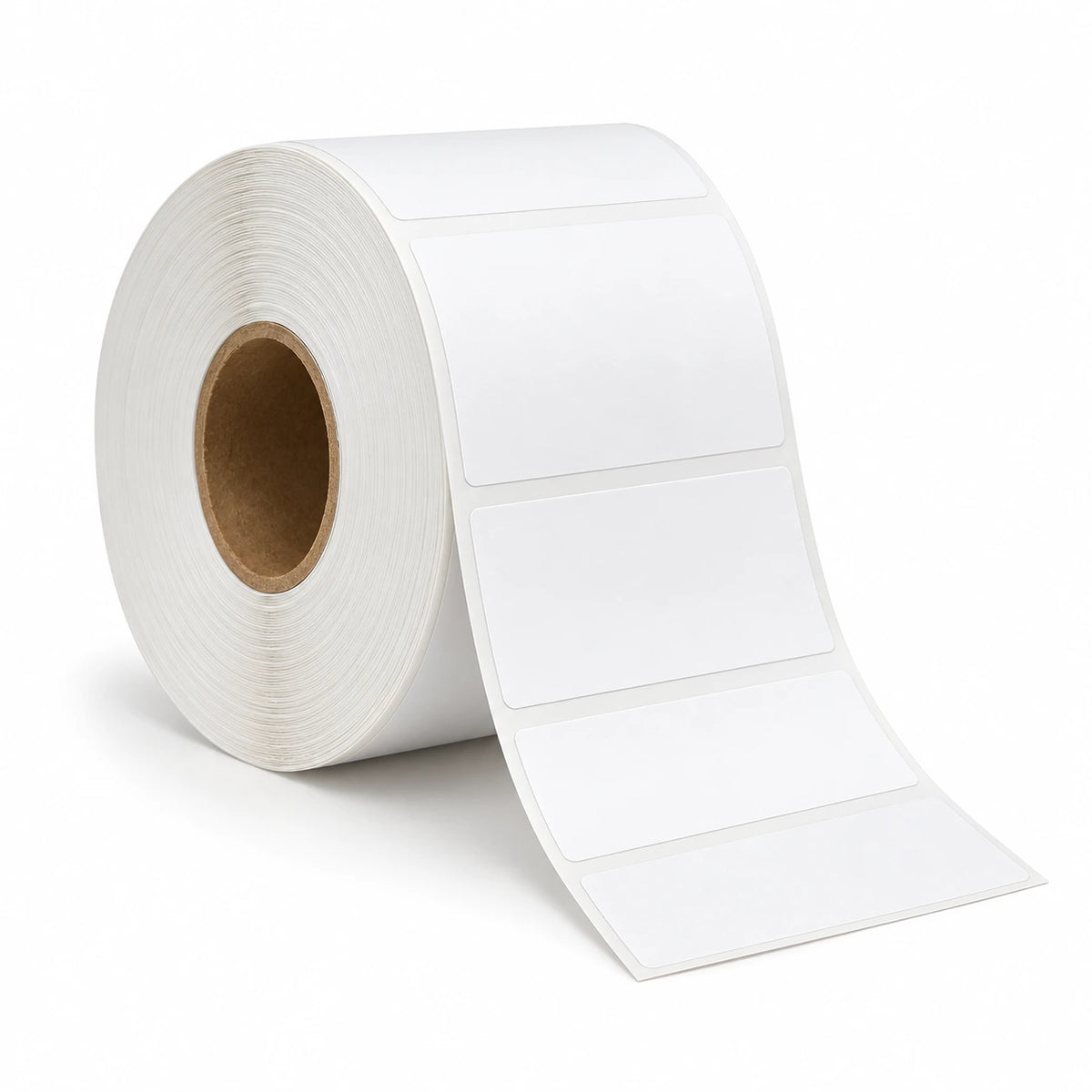 Roll of 4.25 x 1 inch paper labels