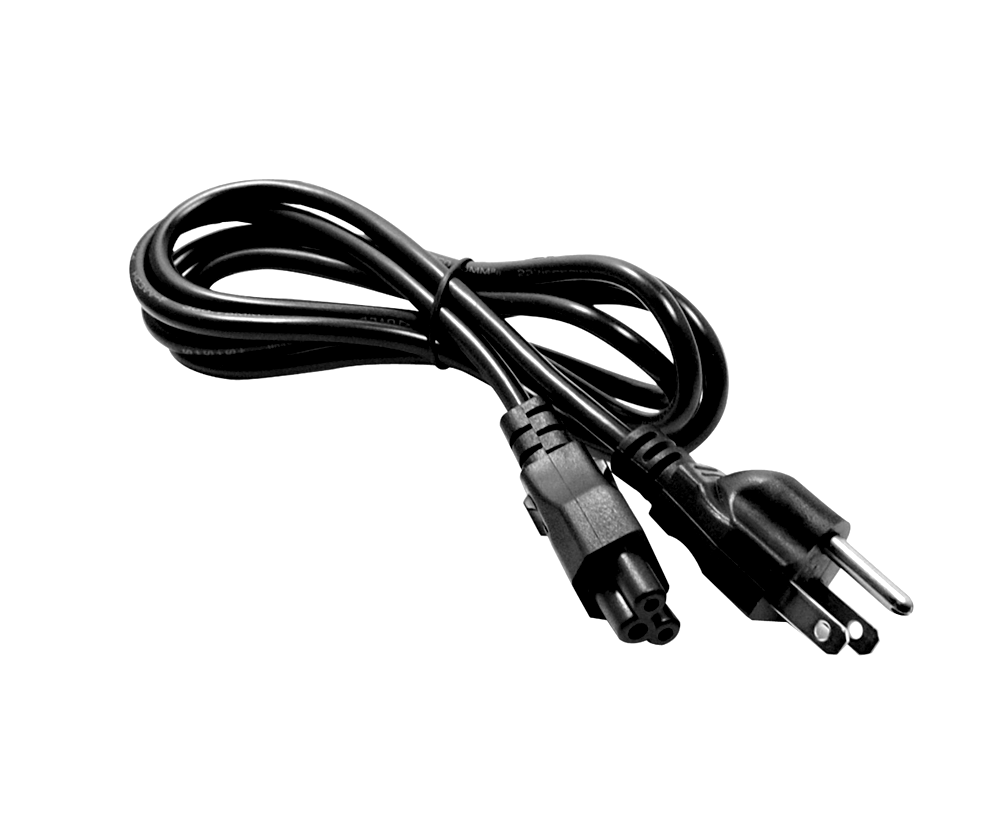 ZP 3-Prong Mickey Mouse Cable - AC Adapter ZP450 Zebra ZP-450 Printer - Mickey Mouse Cord AC Power