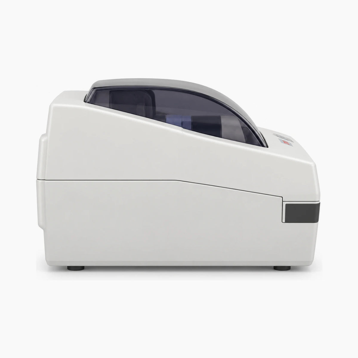OKI LD620D thermal label printer, side view
