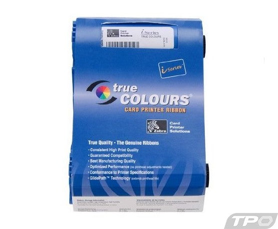 Ribbon for WM120i P120i Card Printer - zebra p120i printer ribbon