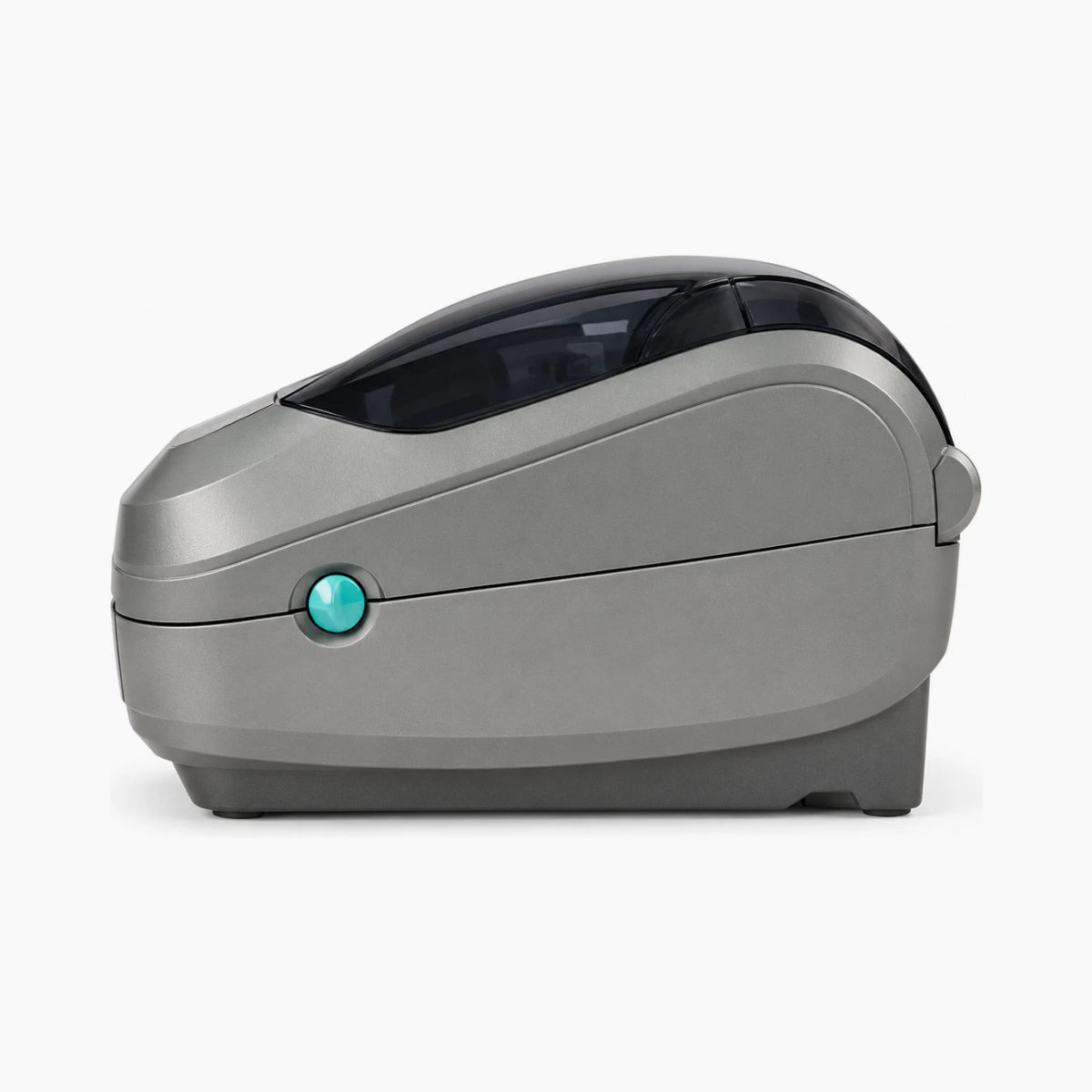 Zebra GX430d thermal label printer, side view