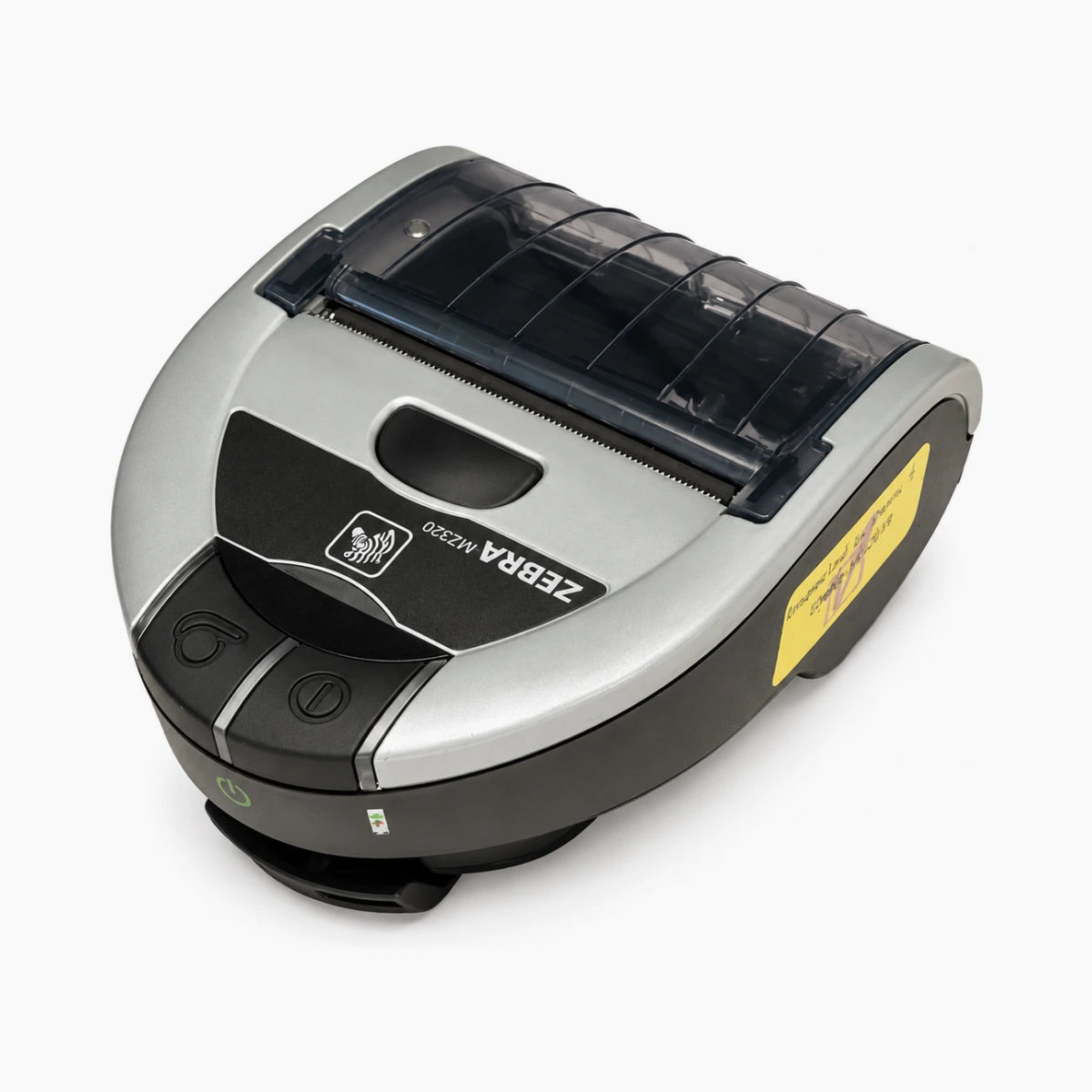 Zebra iMZ320 mobile receipt printer, angled view