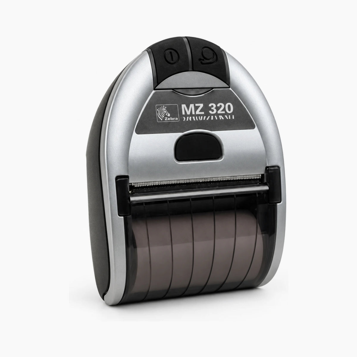 Zebra MZ320 mobile receipt printer, angled view
