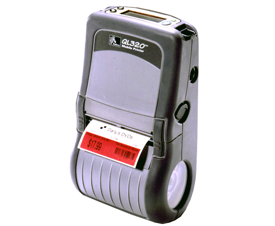 Zebra QL 320-RF Mobile Printer With Zebra SRRF Protocol - Zebra QL320