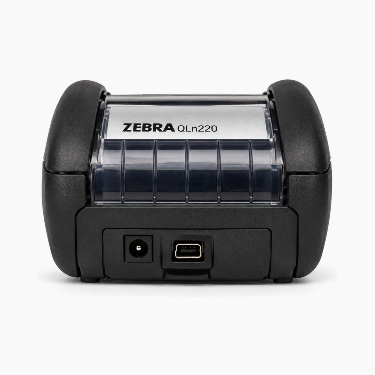 Zebra QLN220 mobile printer, rear view