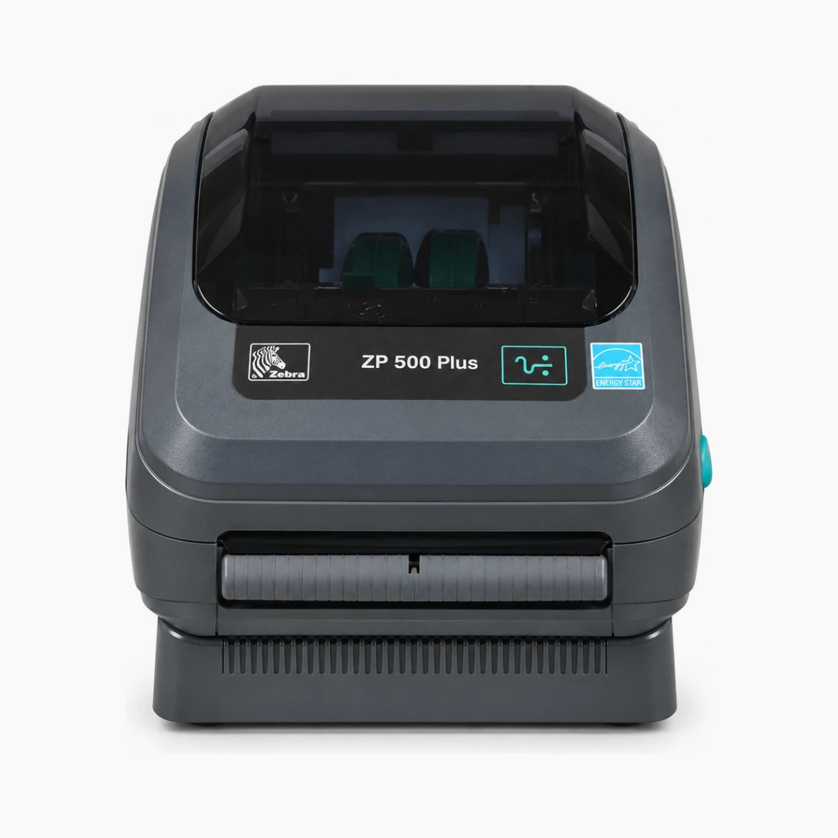 Zebra ZP-500 Plus label printer, front view