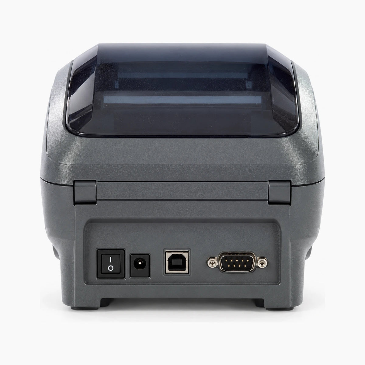 Zebra ZP-505 FedEx label printer, rear view