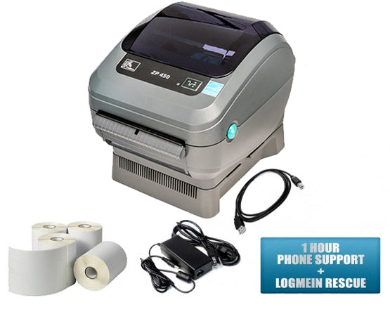 PRO Zebra ZP450 Thermal Shipping Label Printer