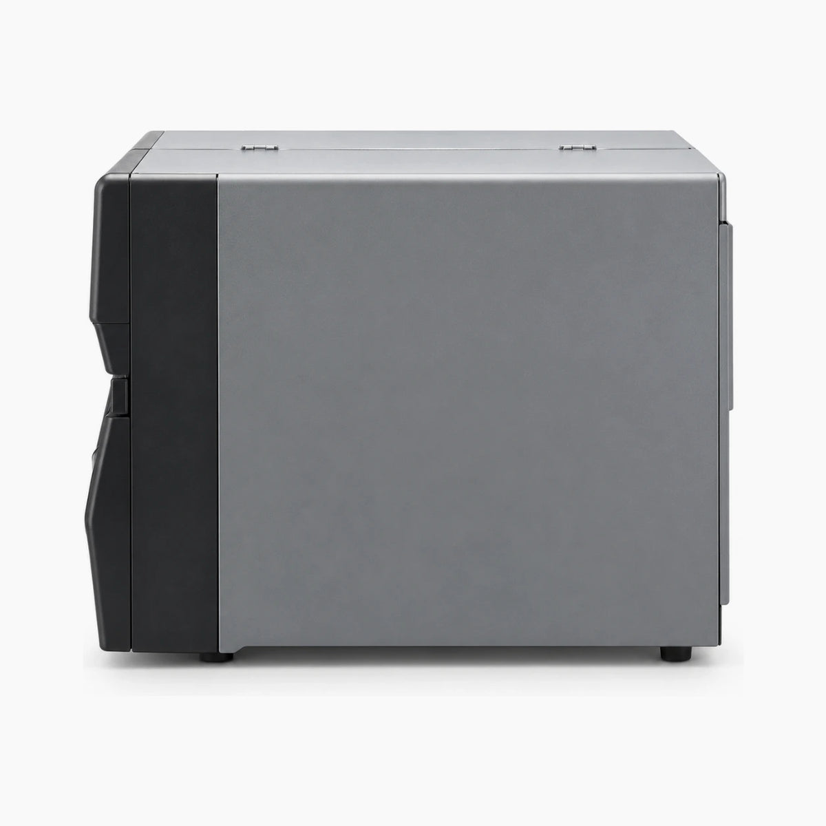 Zebra ZT411 industrial label printer side view