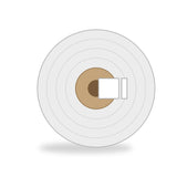 0.75 × 0.75 Direct thermal Paper Die-cut Rectangular — 03-02-1825