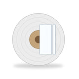 2.4 × 1 Direct thermal BOPP Die-cut Rectangular — 03-02-1647