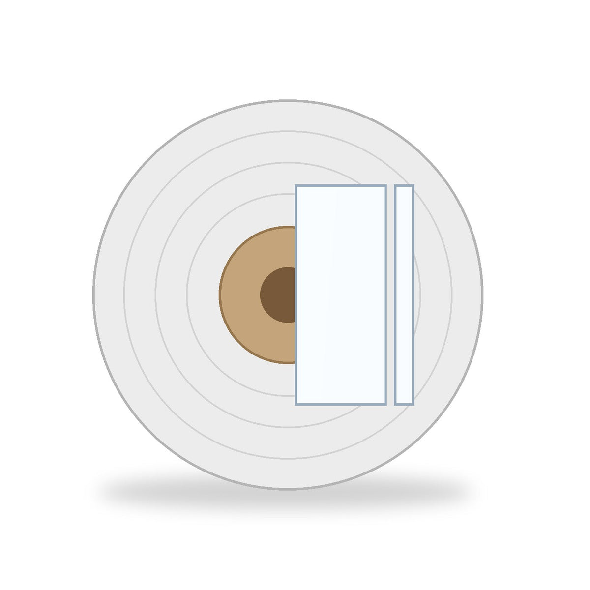 Cognitive TPG 2.4×1 Thermal transfer Labels — 03-02-1733