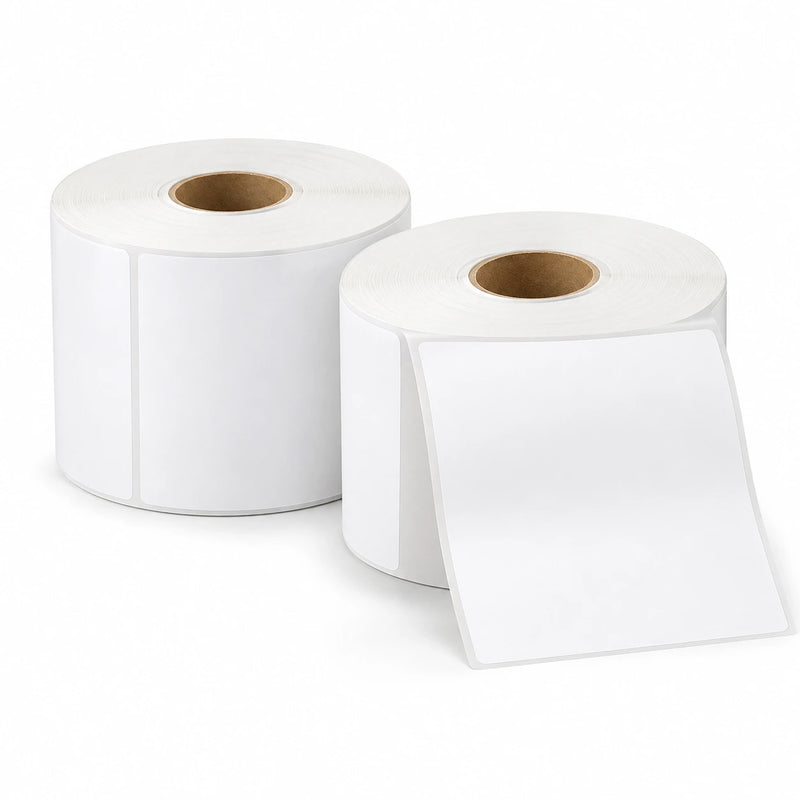 2 rolls of 4x6 thermal paper labels
