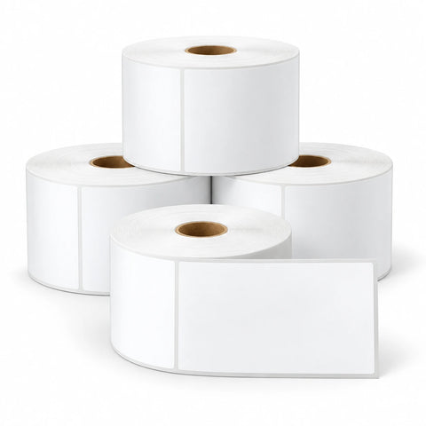 4 Rolls - 4x6 Direct Thermal Shipping Label Bulk Pack 250-Roll