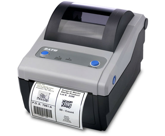 SATO CG412 Desktop Thermal Label Barcode Printer - SATO CG412 Label Thermal Printer