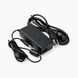 AC adapter with power cord angled view