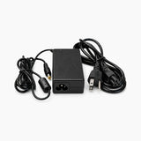 AC adapter with power cord front view