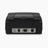 Addmaster thermal bank teller validation printer, rear view
