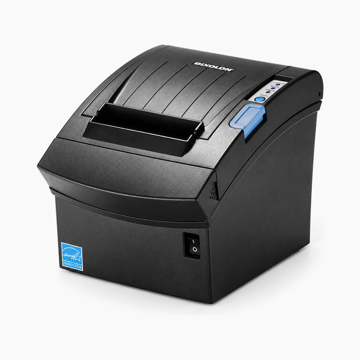 Bixolon SRP-350IIOBE thermal receipt printer, angled view