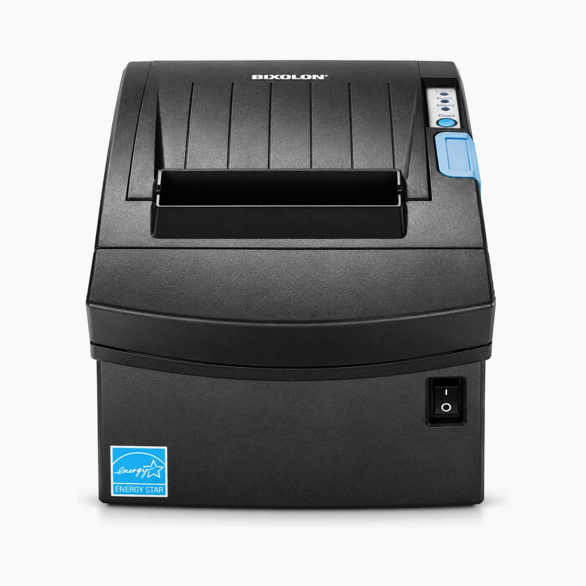 Bixolon SRP-350IIOBE thermal receipt printer, front view