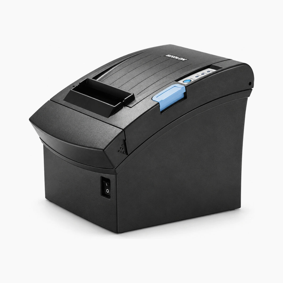 Bixolon SRP-350IIOBE thermal receipt printer, side view