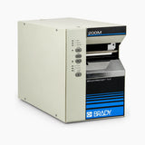 Brady BP-THT-200M industrial thermal label printer, angled view