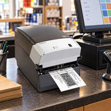 CognitiveTPG CXD4-1330-RX thermal label printer in use