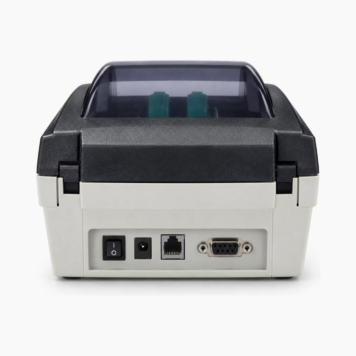 Datamax EX2 thermal label printer, rear view