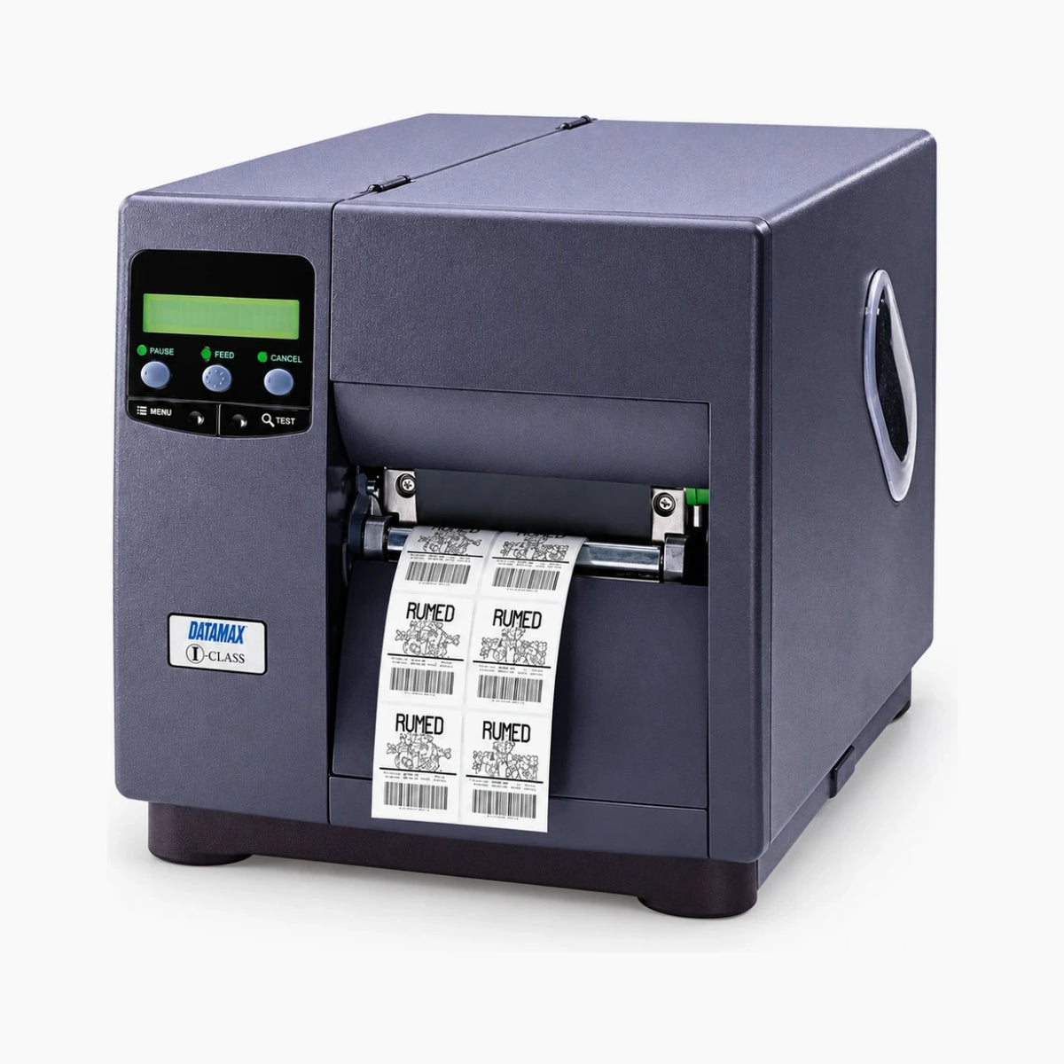 Datamax I-Class I-4604 industrial label printer angled view
