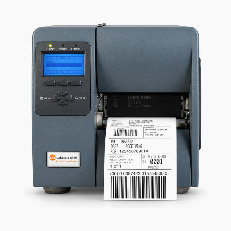 Datamax M-Class M-4210 industrial label printer, front view