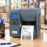 Datamax M-Class M-4210 industrial label printer in use