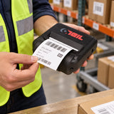 Datamax-O'Neil MicroFlash 4t mobile printer in use