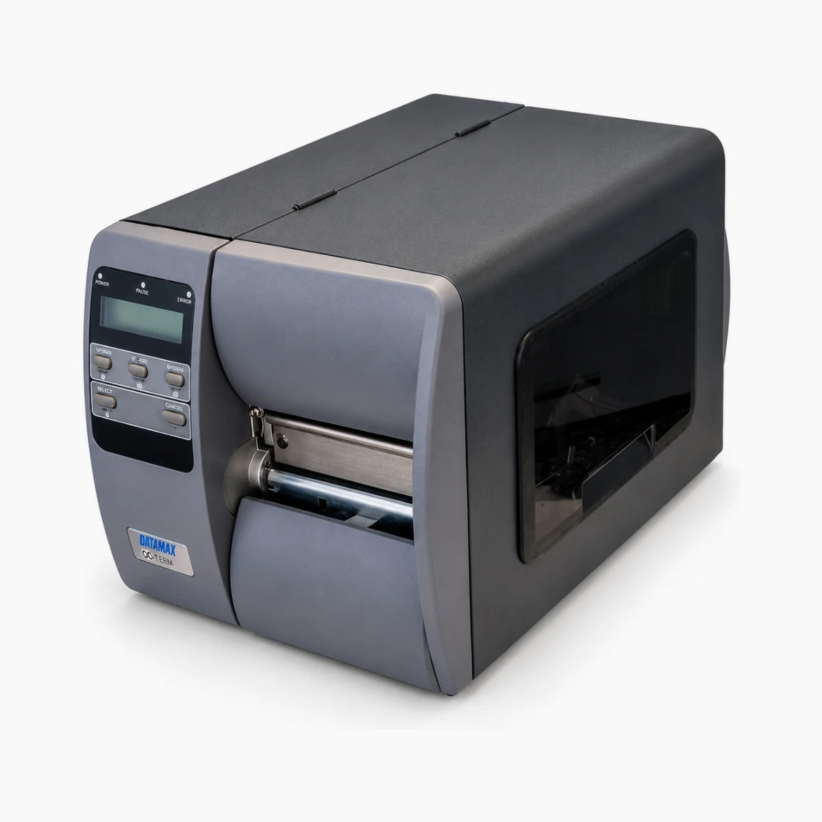 Datamax DMX-M-4208 industrial label printer angled view