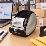DYMO LabelWriter 450 in use