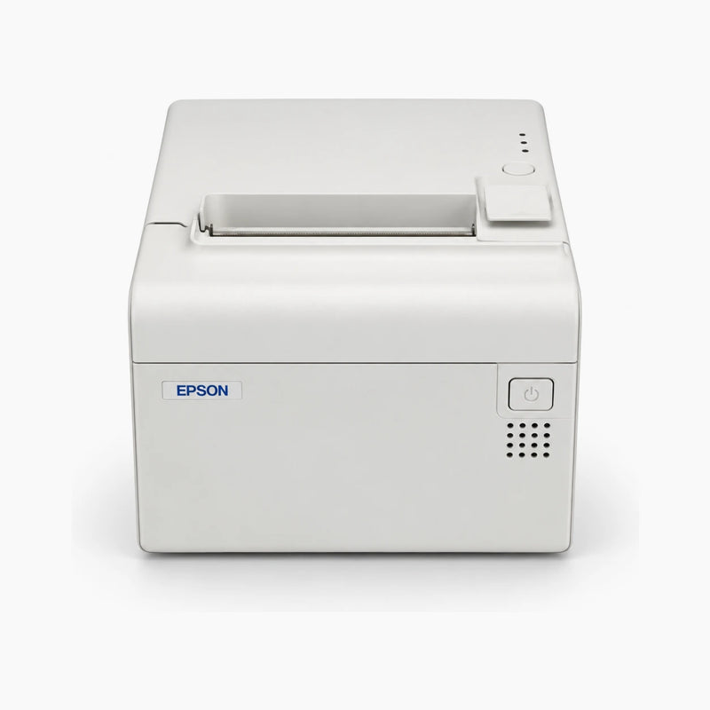 Epson TM-T90 thermal receipt printer, front view