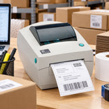 Zebra GC420D in use