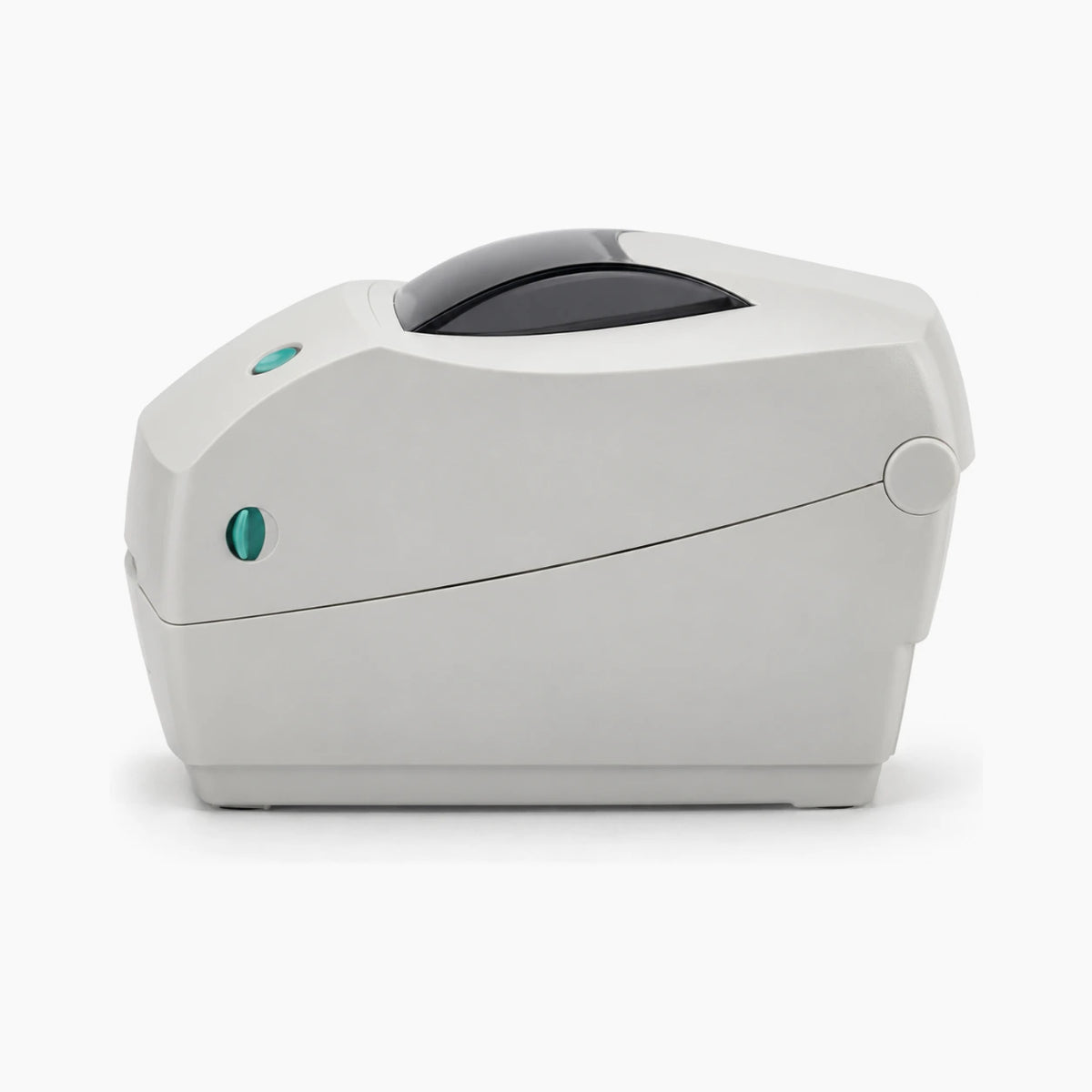 Zebra GC420t thermal transfer label printer side view
