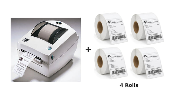 Zebra DA-402 Thermal Label Printer DA402 + Driver & Manual