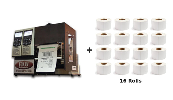 Fox IV TwinPrint Packing Slip / Shipping Label Printer