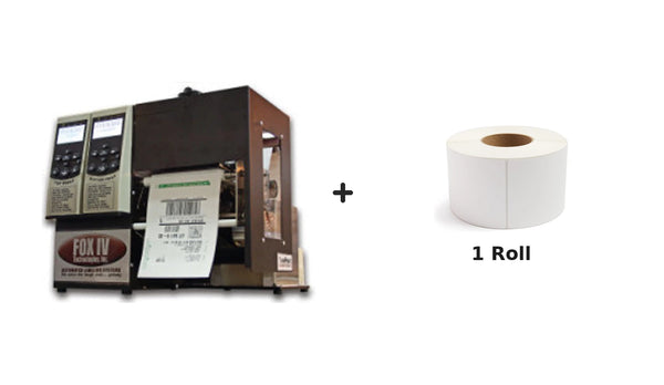 Fox IV TwinPrint Packing Slip / Shipping Label Printer