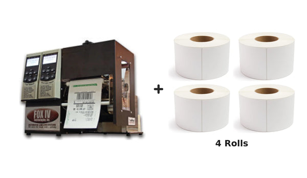 Fox IV TwinPrint Packing Slip / Shipping Label Printer