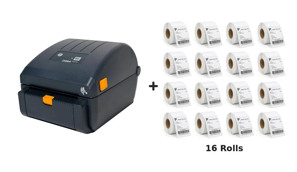Zebra ZP230D Thermal Label Printer ZP230D + Driver & Manual