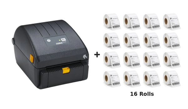 Zebra ZD230 Thermal Label Printer ZD230 + Driver & Manual