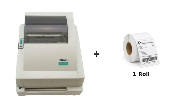 Zebra TLP-2742 Thermal Label Printer TLP2742 + Driver & Manual